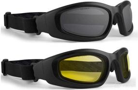 img 4 attached to Epoch Motorcycle Goggles Frames Yellow