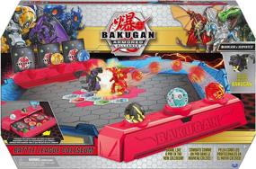 img 3 attached to Deluxe Bakugan Battle League Coliseum Game Board W/ Exclusive Fused Howlkor X Serpenteze - Kids Toys For Boys Ages 6+