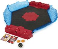 deluxe bakugan battle league coliseum game board w/ exclusive fused howlkor x serpenteze - kids toys for boys ages 6+ logo