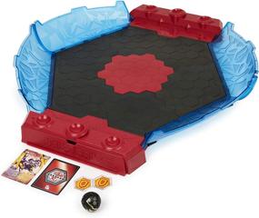 img 4 attached to Deluxe Bakugan Battle League Coliseum Game Board W/ Exclusive Fused Howlkor X Serpenteze - Kids Toys For Boys Ages 6+