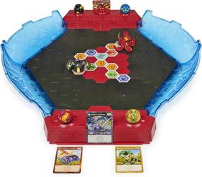 img 2 attached to Deluxe Bakugan Battle League Coliseum Game Board W/ Exclusive Fused Howlkor X Serpenteze - Kids Toys For Boys Ages 6+