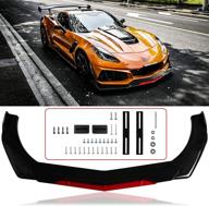 front bumper lip chin spoiler splitter diffuser guard wing protector trim car body kit exterior accessories logo