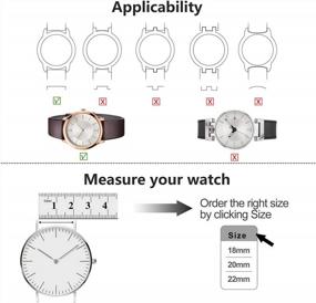 img 1 attached to Upgrade Your Watch Style With Fullmosa Quick Release Stainless Steel Bands - Perfect For Samsung, Huawei, Garmin And Asus Watches In 22Mm, 20Mm And 18Mm Sizes