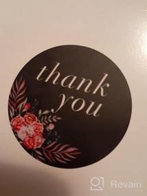 img 5 attached to 🎉 Methdic Thank You Stickers Labels Roll for Business Events, Gifts, Favors, Birthdays, Baby Showers, Weddings - 1 Roll of 500 Labels, 1.5'' Waterproof (Thankyou-C)