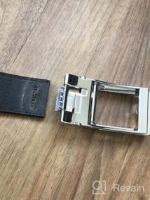 img 6 attached to CHAOREN 40Mm Ratchet Belt Buckle Only For 1 3/8 Slide Belt Strap, Automatic Click Buckle Adjustable