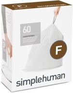 🗑️ simplehuman code f custom fit drawstring trash bags | 25l / 6.5 gallon | 12 refill packs (240 count) логотип