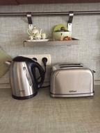 img 1 attached to Kitfort toaster KT-2036, red review by Bogusawa Tokarska ᠌