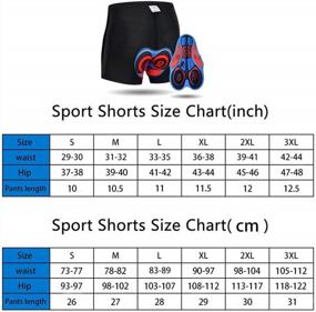 img 3 attached to Breathable JEPOZRA Men'S Cycling Shorts With 3D Padding And Quick-Dry Technology