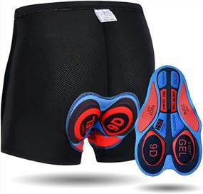 img 4 attached to Breathable JEPOZRA Men'S Cycling Shorts With 3D Padding And Quick-Dry Technology