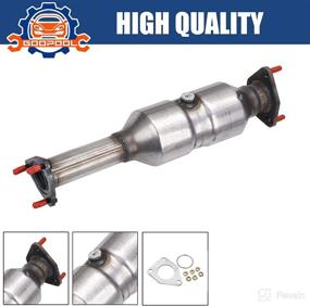 img 2 attached to Catalytic Converter Compatible Convertor Direct Fit Replacement Parts in Exhaust & Emissions