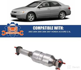 img 3 attached to Catalytic Converter Compatible Convertor Direct Fit Replacement Parts in Exhaust & Emissions