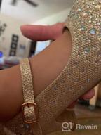 img 1 attached to Girls' Sparkling Rhinestone 💎 Glitter Pumps - Size 13 Shoes review by Stephanie Deatrioski