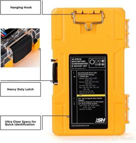 img 1 attached to 42 Piece Ratcheting Screwdriver Socket Set