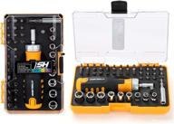 42 piece ratcheting screwdriver socket set logo