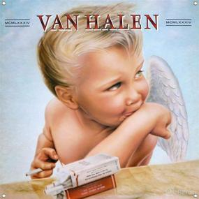 img 1 attached to HALEN BANNER Fabric Poster Tapestry Event & Party Supplies