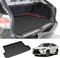 🛡️ all-weather tpo rear cargo liner for lexus rx350 rx450h 2016-2022: ultimate trunk mat by powerty fit (not for rx350 l or rx450h l) logo