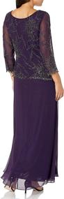 img 1 attached to Kara Womens Petite Sleeve Beaded Women's Clothing - Dresses