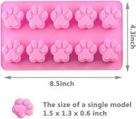 ihuixinhe 2packs silicone dog paw mold and 3 packs stainless steel bone cookie cutter, dog bone biscuit cookie for homemade treats and cat animal paw ice candy chocolate baking mold logo
