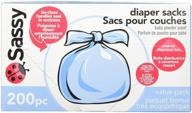 sassy baby diaper sacks - 200 count (packaging may vary) - optimize your search! logo