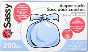 img 3 attached to Sassy Baby Diaper Sacks - 200 Count (Packaging May Vary) - Optimize Your Search!