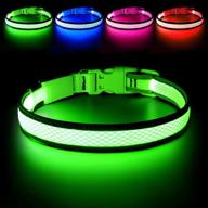 🐶 higuard led dog collar: usb rechargeable light up safety collar for dogs – adjustable & comfortable mesh design for small, medium, large breeds logo