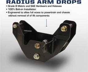 img 1 attached to Transform Your Ride with Carli 2014+ Ram Radius Arm Drop Brackets