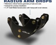 transform your ride with carli 2014+ ram radius arm drop brackets logo