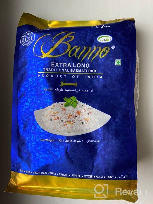 img 2 attached to Rice Banno Basmati Extra Long traditional long-grain polished rice, 1 kg review by Celina Kretkowska ᠌