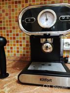 img 1 attached to Rozhkovy coffee maker Kitfort KT-702, black review by Gabriela Pawowska ᠌