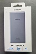 img 2 attached to Portable battery Samsung EB-PЗ300, dark gray review by Dimitar Mitev ᠌