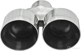 img 3 attached to 🚗 Flowmaster 15391 SS Dual Exhaust Tip - 2.5"x4.0" Double Wall Stainless Steel Exhaust Tip