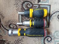 img 2 attached to Screwdriver with interchangeable bits STANLEY Fatmax Stubby FMHT0-62688, 7 pcs., black review by Boyan Chukov ᠌