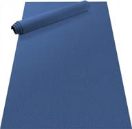 get comfy with odoland large yoga mat – extra thick and non-slip for home gym workout and pilates logo