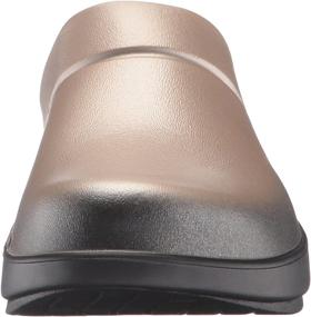 img 3 attached to 👞 OOFOS OOcloog Clog with Sleek Black Finish