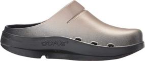 img 4 attached to 👞 OOFOS OOcloog Clog with Sleek Black Finish
