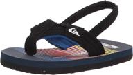 quiksilver molokai layback 👶 sandals for toddlers - boys' shoes логотип