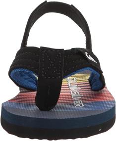 img 3 attached to Quiksilver Molokai Layback 👶 Sandals for Toddlers - Boys' Shoes