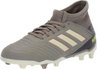 adidas unisex metallic ground predator athletic shoes for girls логотип