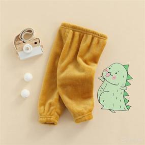 img 2 attached to Wrrkayly Newborn Trousers Leggings Sweatpants Apparel & Accessories Baby Girls , Clothing