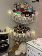 img 1 attached to Boho-Inspired Macrame Hammock & Starlight Storage: Perfect For Nursery Rooms review by Kevin Flores