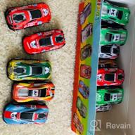 img 1 attached to Rev Up The Fun With 21 Pack Mini Die-Cast Pull Back Toy Cars – Ideal Party Favor, Goodie Bag Stuffer, Pinata Filler And Treasure Prize Box Toy For Boys And Girls Aged 2-5 Years Old! review by Dave Weber