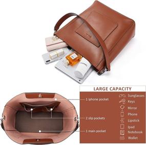 img 3 attached to BOSTANTEN Handbags Designer Shoulder Crossbody Women's Handbags & Wallets ~ Totes