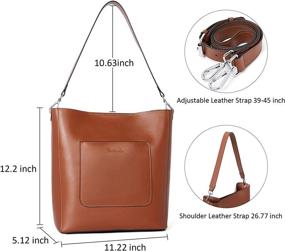 img 1 attached to BOSTANTEN Handbags Designer Shoulder Crossbody Women's Handbags & Wallets ~ Totes