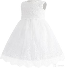 img 3 attached to A&amp;J DESIGN Baby Girls Princess Dress - Formal Party Dresses with Headband - Best for SEO