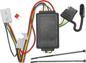 img 1 attached to 🔌 Tekonsha T-One® T-Connector Harness for Subaru Crosstrek, Forester, Outback, XV Crosstrek - 4-Way Flat & Compatible