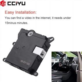 img 3 attached to 2 Pack Air Door Actuator A/C HAVC Heater Blend Door Actuator For 2002-2011 For Ford 2002-2007 For Lincoln 2002-2010 For Mercury 1L2Z19E616BA, 2L2H19E616AA 604-213