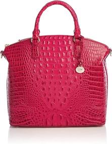 img 4 attached to BRAHMIN Large Duxbury Satchel Women's Handbags & Wallets at Satchels