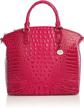 brahmin large duxbury satchel women's handbags & wallets at satchels logo