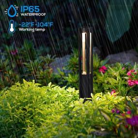 img 1 attached to Enhance Your Outdoor Space: 12-Pack Low Voltage Landscape Lights With Unique LED Effects And 172LM, 3000K Warm White