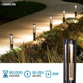 img 3 attached to Enhance Your Outdoor Space: 12-Pack Low Voltage Landscape Lights With Unique LED Effects And 172LM, 3000K Warm White